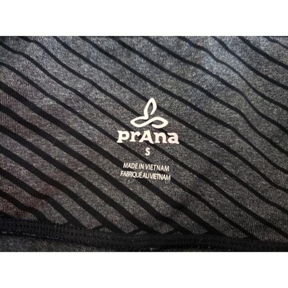 (O5) Prana womens Pants Size S Capris Activewear Leggings Striped Yoga Running - Picture 5 of 6